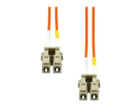 ProXtend – Patch-kabel – LC/UPC-multiläge (hane) till LC/UPC-multiläge (hane) – 1 m – 2 mm – fiberoptisk – duplex – 125 mikron – OM2 – halogenfri – orange