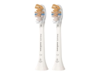 Philips Sonicare A3 Premium All-inOne HX9092 – Extra tandborsthuvud – till tandborste – vit (paket om 2) – för Sonicare DiamondClean HX9391  Sonicare ExpertClean 7700  Sonicare ProtectiveClean 4500