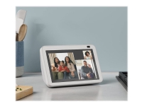 Amazon Echo Show 8 (2nd Generation) - Smart display - LCD 8 - trådløs - Bluetooth, Wi-Fi - Isbrehvit Gaming - Headset og streaming - Mediespillere og streaming