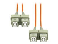 ProXtend – Patch-kabel – LC/UPC-multiläge (hane) till SC/UPC-multiläge (hane) – 15 m – 2 mm – fiberoptisk – duplex – 125 mikron – OM1 – halogenfri – orange