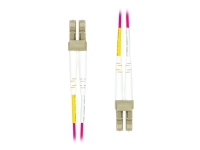 ProXtend – Patch-kabel – LC/UPC-multiläge (hane) till LC/UPC-multiläge (hane) – 0.5 m – 2 mm – fiberoptisk – duplex – 125 mikron – OM4 – halogenfri – violett