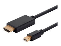 MicroConnect – Adapterkabel – Mini DisplayPort till HDMI – 3 m – svart – 4K60 Hz (4096 x 2160) stöd