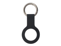 eSTUFF – Nyckelring för anti-förlust Bluetooth-tagg – svart – för Apple AirTag