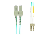 ProXtend – Patch-kabel – LC/UPC-multiläge (hane) till SC/UPC-multiläge (hane) – 0.5 m – 2 mm – fiberoptisk – duplex – 125 mikron – OM3 – halogenfri – havsblå