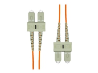 ProXtend – Patch-kabel – SC/UPC-multiläge (hane) till SC/UPC-multiläge (hane) – 0.5 m – 2 mm – fiberoptisk – duplex – 125 mikron – OM2 – halogenfri – orange