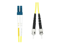 ProXtend – Patch-kabel – LC/UPC enkelläge (hane) till ST/UPC enkelläge (hane) – 1.5 m – 2 mm – fiberoptisk – duplex – 125 mikron – OS2 – halogenfri – gul