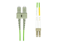 ProXtend – Patch-kabel – LC/UPC-multiläge (hane) till SC/UPC-multiläge (hane) – 2 m – 2 mm – fiberoptisk – duplex – 125 mikron – OM5 – halogenfri – grön