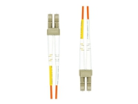 ProXtend – Patch-kabel – LC/UPC-multiläge (hane) till LC/UPC-multiläge (hane) – 12 m – 2 mm – fiberoptisk – duplex – 125 mikron – OM1 – halogenfri – orange