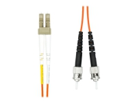 ProXtend – Patch-kabel – LC/UPC-multiläge (hane) till ST/UPC-multiläge (hane) – 1 m – 2 mm – fiberoptisk – duplex – 125 mikron – OM1 – halogenfri – orange