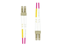 ProXtend – Patch-kabel – LC/UPC-multiläge (hane) till LC/UPC-multiläge (hane) – 7 m – 2 mm – fiberoptisk – duplex – 125 mikron – OM4 – halogenfri – violett