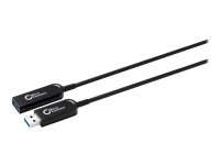 MicroConnect Premium – USB-förlängningskabel – USB typ A (hane) till USB typ A (hona) – USB 3.0 – 10 m – Active Optical Cable (AOC) – svart