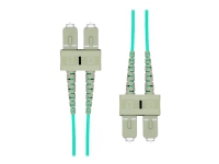 ProXtend – Patch-kabel – SC/UPC-multiläge (hane) till SC/UPC-multiläge (hane) – 3 m – 2 mm – fiberoptisk – duplex – 125 mikron – OM4 – halogenfri – havsblå