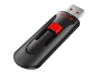 SanDisk Cruzer Glide - USB-flashstasjon - kryptert - 32 GB - USB 2.0 (en pakke 3) PC-Komponenter - Harddisk og lagring - USB-lagring