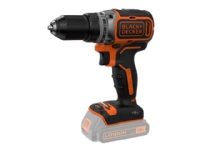 Bilde av Black+decker Bl186n - Drill/driver - Trådløs - 2 Hastigheter - Nøkkelfri Borhylse 13 Mm - 52 N·m - Uten Batteri - 18 V - Solo