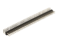 Delock – Pin header (40-pin pitch 2.54 mm) – svart (paket om 5)