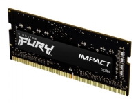 Kingston FURY Impact – DDR4 – modul – 8 GB – SO DIMM 260-pin – 2666 MHz / PC4-21300 – CL15 – 1.2 V – ej buffrad – icke ECC – svart