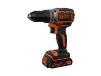 BLACK+DECKER BL186K - Drill/driver - trådløs - 2 hastigheter - nøkkelfri borhylse 13 mm - 52 N·m - 18 V