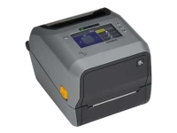 Zebra ZD621t - Etikettskriver - termotransfer - Rull (11,8 cm) - 300 dpi - inntil 152 mm/sek - USB 2.0, LAN, seriell, USB-vert - kutter - grå