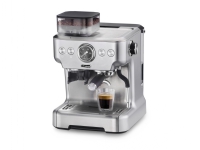 Trisa Barista Plus Espressomaskin 2,7 l Kaffebönor Inbyggd kvarn 2300 W Svart Silver