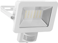 Goobay GB 53882 - LED flomlys med sensor 30 W hvit IP44, Hvid Belysning - Utendørsbelysning - Lyskaster