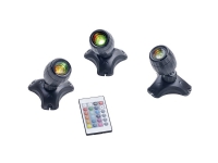 Pontec 73355 Damebelysning LED (RGB) 5 W Sort Kjæledyr - Hagedam - Tilbehør Hagedammen