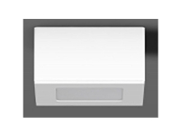 RZB Toledo Flat 110x110x55,f.Toledo 982138.002 tilbygningskabinet Hvid