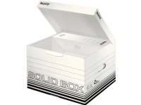 Leitz File Box 6118-00-01 Kartong vit svart 10 st