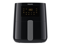Philips Essential HD9252 - Varmluftsteker - 4.1 liter - 1.4 kW - svart / sølv Kjøkkenapparater - Kjøkkenmaskiner - Air fryer