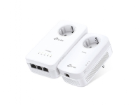 TP-Link - Powerline Wi-Fi Kit - bro - HomePlug AV (HPAV), HomePlug AV (HPAV) 2.0, IEEE 1901 - veggpluggbar PC tilbehør - Nettverk - HomePlug/Powerline