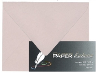 Kuvert C6 120g gl. rosa texturerat 10 st.