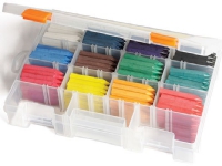 Oliekridt 240 stk - med 12 ass. farver i plastboks Skole og hobby - Faste farger - Fargekritt til skolebruk