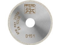 PFERD 68405025 D1A1R 50-1,4-10 D 151 GAD Diamantskiva Diameter 50 mm Breddiameter 10 mm Tomharts Glas Hårdmetall Slipmaterial Tekniska