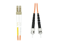 ProXtend – Patch-kabel – LC/UPC-multiläge (hane) till ST/UPC-multiläge (hane) – 2 m – 2 mm – fiberoptisk – duplex – 125 mikron – OM1 – halogenfri – orange