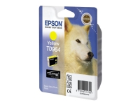 Epson T0964 - 11.4 ml - gul - original - blister - blekkpatron - for Stylus Photo R2880 Skrivere & Scannere - Blekk, tonere og forbruksvarer - Blekk