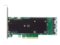 Lenovo ThinkSystem 940-16i - Diskkontroller - 16 Kanal - SATA / SAS 12Gb/s - lav profil - RAID RAID 0, 1, 5, 6, 10, 50, JBOD, 60 - PCIe 4.0 x8 - for ThinkSystem SR530 SR590 SR630 V2 SR645 SR650 V2 SR665 SR850 V2 SR860 V2 ST650 V2 PC & Nettbrett - Tilbehør