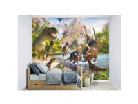 Dinosaur Land tapet 243 x 305 cm Maling og tilbehør - Veggbekledning - Veggmaleri