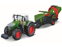 Tractor w/cultivator Fendt 1050 Vario 10cm green