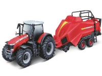 Massey Ferguson 8740S 10 cm with Baler Lifter