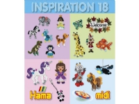 Hama inspirationshæfte 18 - midi Leker - Kreativitet - Perler