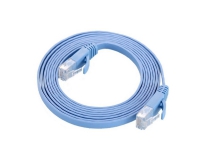 MicroConnect Console Rollover Cable – Nätverkskabel – RJ-45 (hane) till RJ-45 (hane) – 5 m – UTP – CAT 6 – formpressad hakfri platt – blå