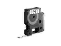 DYMO D1 - Selv-adhesiv - svart på hvitt - Rull (1,2 cm x 7 m) 10 kassett(er) merketape Papir & Emballasje - Markering - Etiketter og Teip
