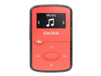 SanDisk Clip Jam – Digital spelare – 8 GB – röd