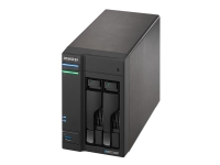 ASUSTOR Lockerstor 2 AS6602T – NAS-server – 2 fack – SATA 6Gb/s – RAID 0 1 JBOD – RAM 4 GB – 2.5 Gigabit Ethernet – iSCSI support