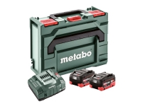 Bilde av Metabo Basic Set - Batterilader + Batteri 2 X - Li-ion - 8 Ah - 1 X Batterier Lader - 145 Watt - 8 A