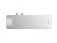LMP 17278 USB 3.2 Gen 1 (3.1 Gen 1) Type-C HDMI RJ-45 USB 3.2 Gen 1 (3.1 Gen 1) Type-A mini DisplayPort MicroSD (TransFlash) SD 5000 Mbit/s Silver Gjuten aluminium