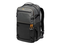 Lowepro Fastpack Pro BP 250 AW III – Ryggsäck för kamera/objektiv/drönare/portföljdator – PU-belagt tyg – grå – 15