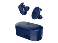 Skullcandy Push – True wireless-hörlurar med mikrofon – inuti örat – Bluetooth – blå indigo