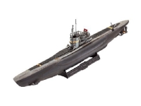 Revell 05154 12 Modellbausatz German Submarine Type VII C/41 im Maßstab 1:350, Level 4, U-Boot, Maßstabsgetreue Nachbildung, Länge 19,2 cm, 144 år Hobby - Modellbygging - Diverse