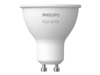Philips Hue White – LED-glödlampa – GU10 – 5.2 W (motsvarande 57 W) – klass F – varmt vitt ljus – 2700 K