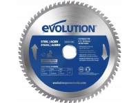 Evolution TCT saw blade for cutting steel. Evolution 210mm/50z for miter saws